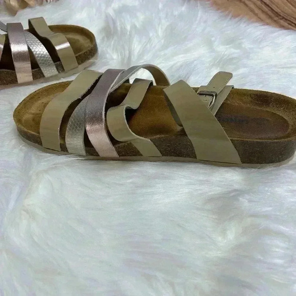 Sanosan Luna Multi Strap Leather Sandal Comfort Plus Women’s Size 42 - Picture 7 of 9